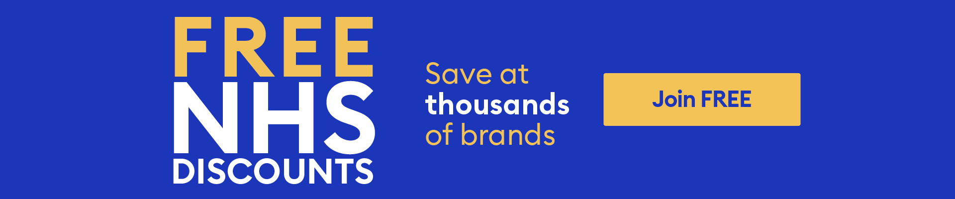 Health Service Discounts: NHS Discounts, Offers & Codes